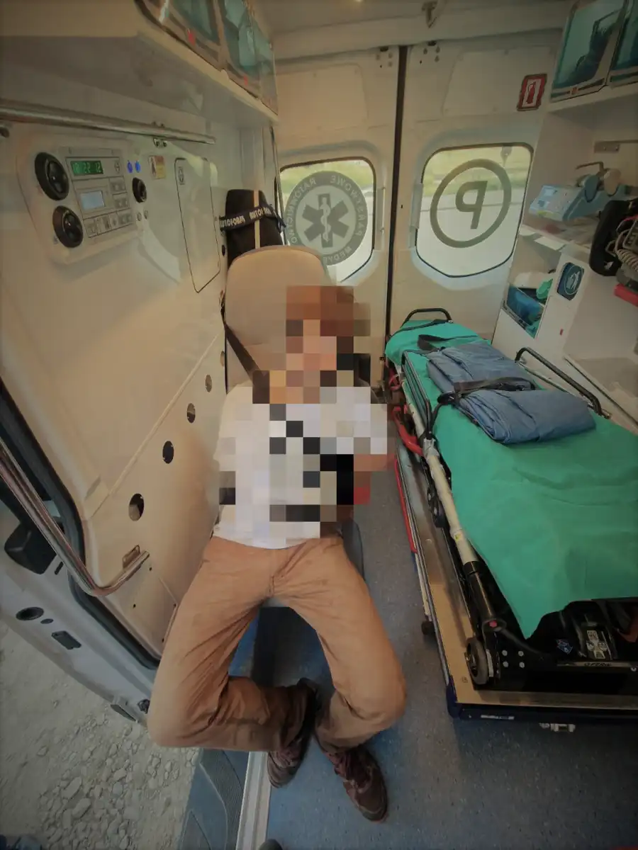 Sekundy decydowały o życiu. Dramatyczna interwencja w Męcinie