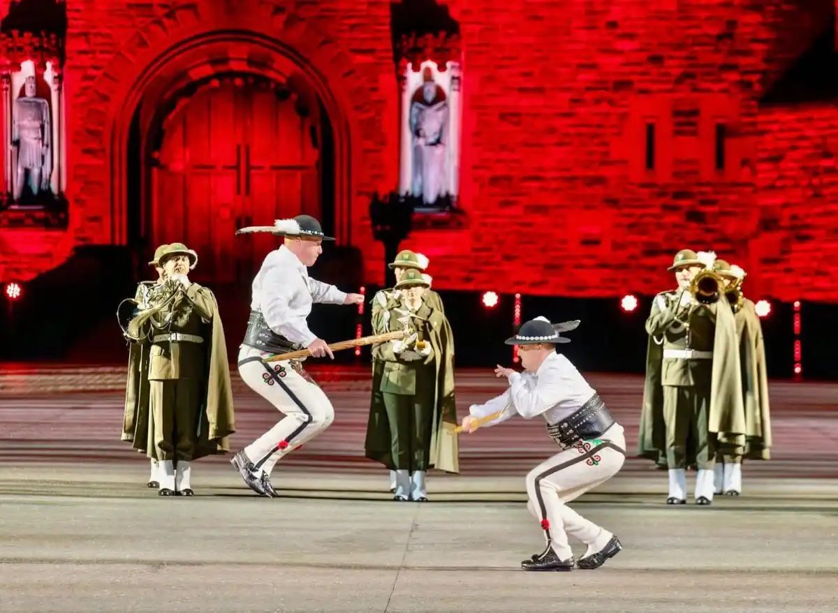 Polska Straż Graniczna podbija scenę w Edynburgu