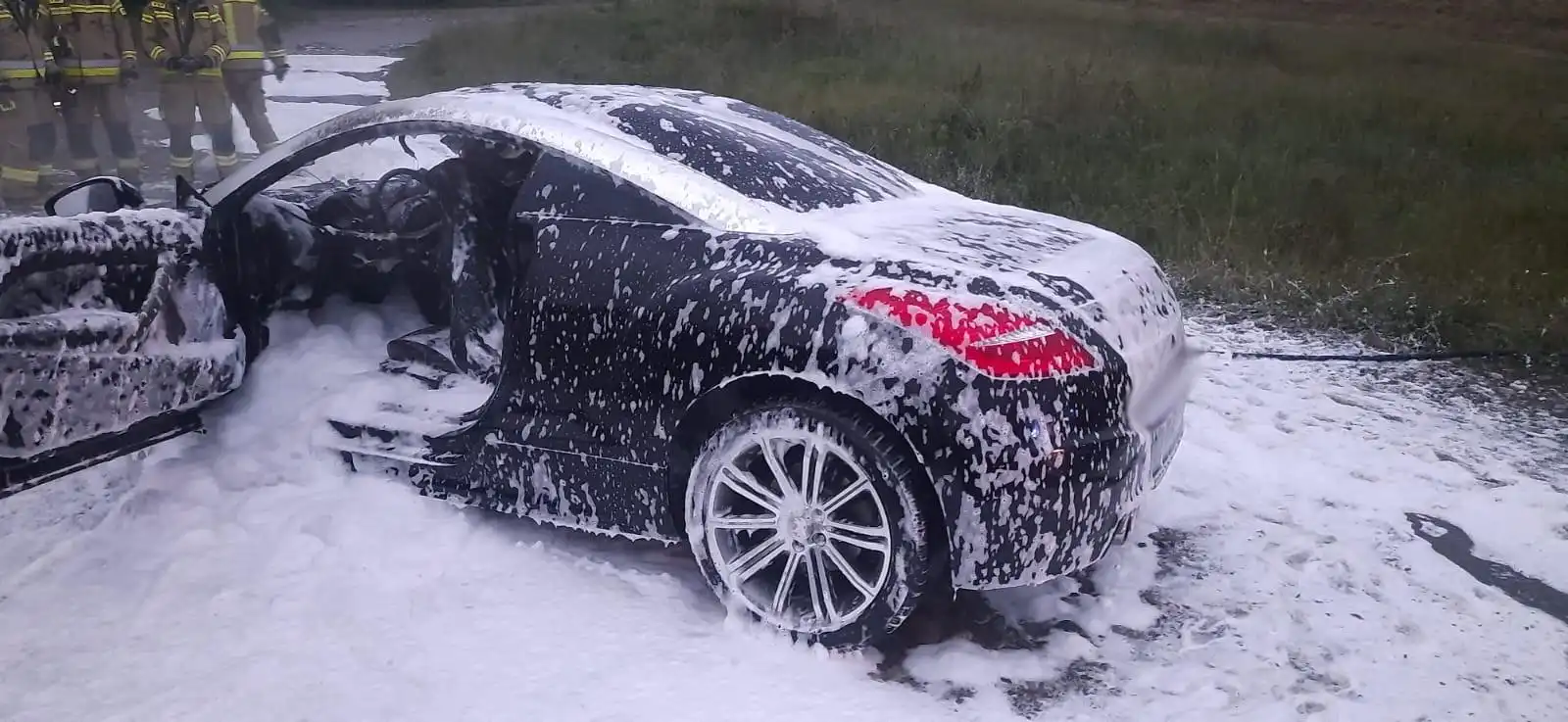 Seria pożarów samochodów na Sądecczyźnie