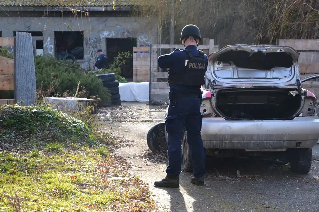 Bankomat 2024. Sądeccy policjanci ćwiczyli pościg i blokadę