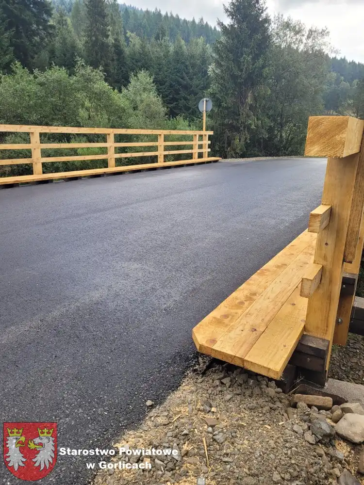 Droga powiatowa na moście w Banicy już przejezdna
