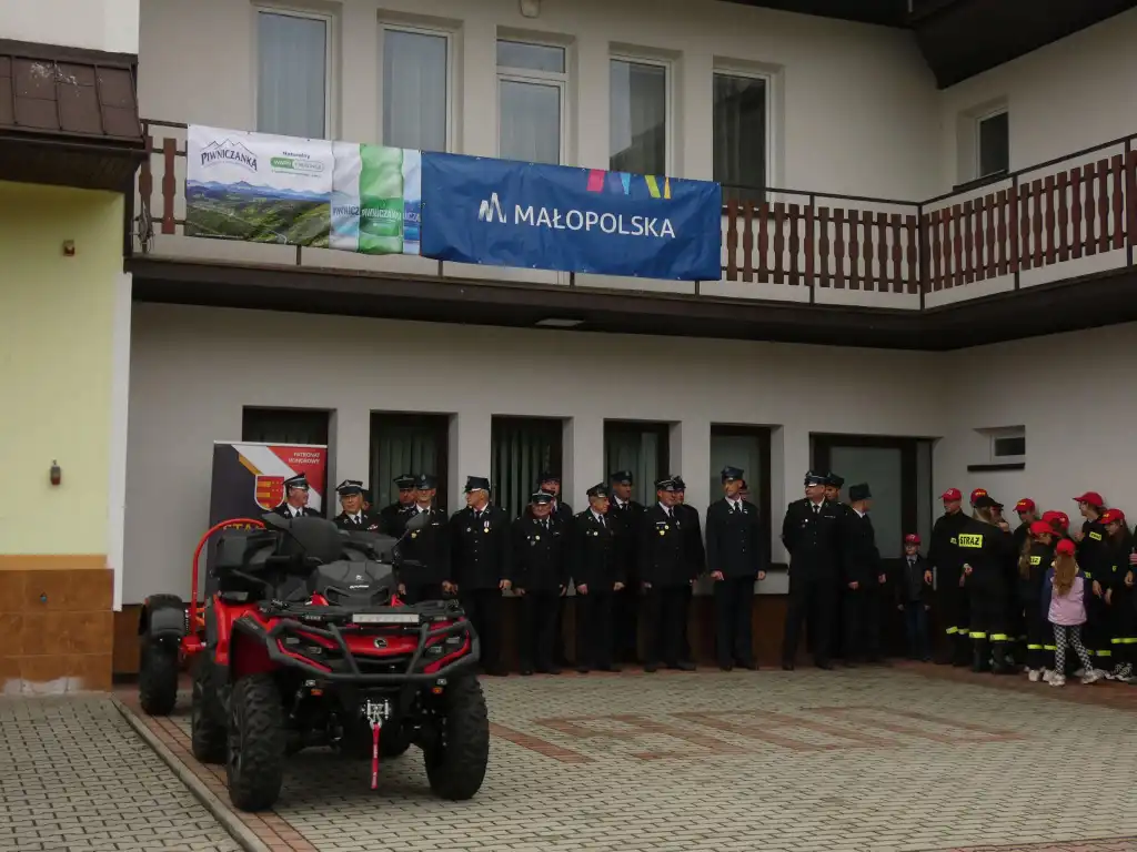 OSP Głębokie otrzymało nowoczesnego quada