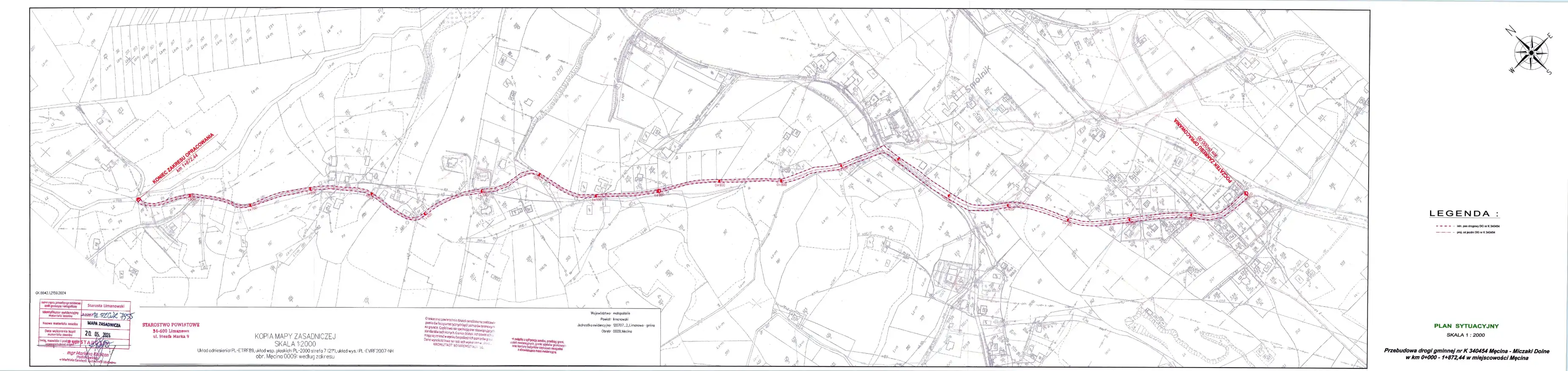 Ponad 2,8 mln zł na nowe drogi w gminie Limanowa