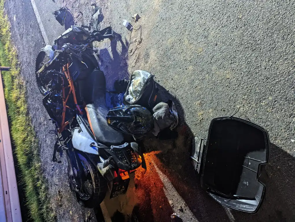 Cieniawa: Śmierć motocyklisty po zderzeniu z koparką