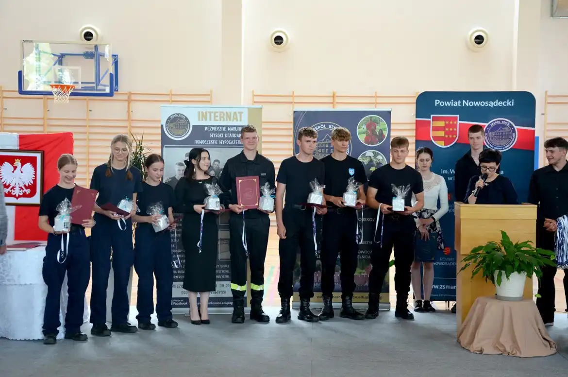 Uroczyste zakończenie roku szkolnego w ZS w Marcinkowicach