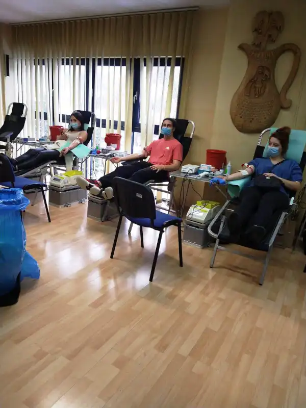 W PSP w Krynicy Zdroju odbyła się akcja poboru krwi. Dawcy oddali ponad 15 litrów krwi