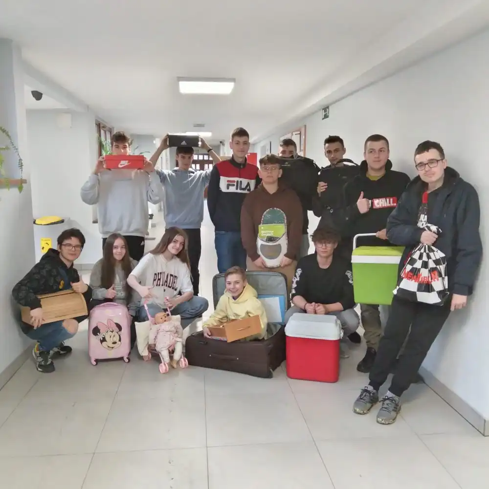 Akcja „Dzień bez plecaka” w ZS w Starym Sączu