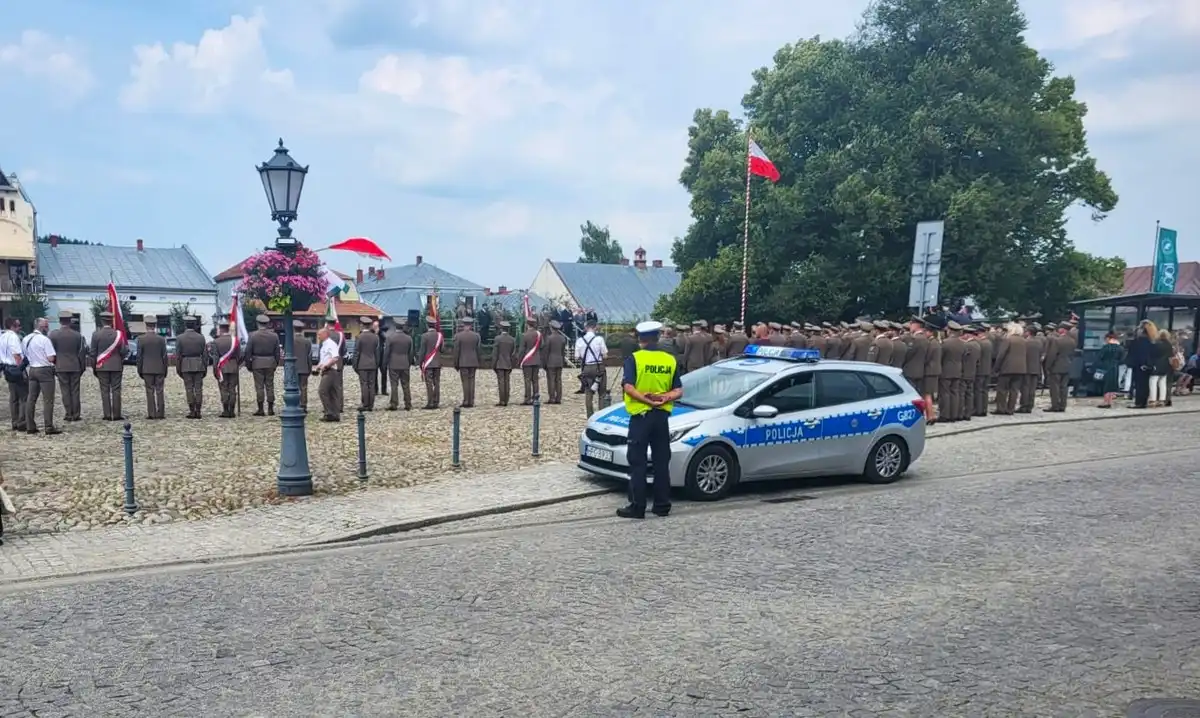 Dzień Leśnika w Starym Sączu. Sądeccy Policjanci dbali o bezpieczeństwo