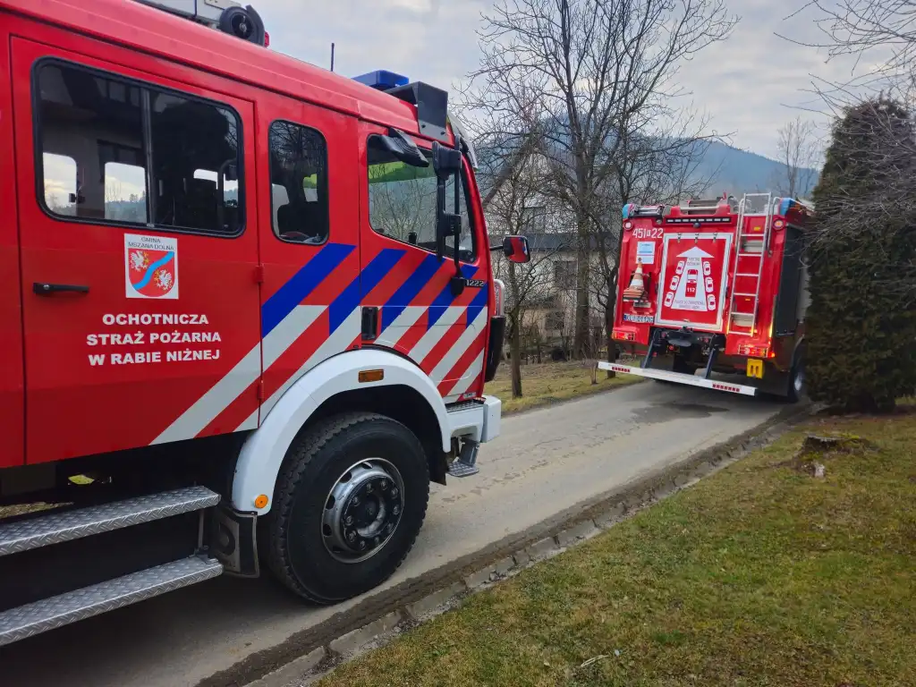 Kryzysowa doba strażaków. Trzy alarmy w 24 godziny