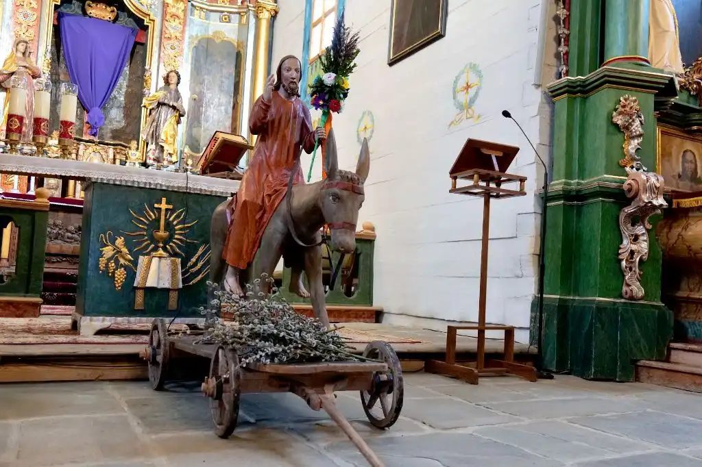 Obchody Niedzieli Palmowej w sądeckim skansenie