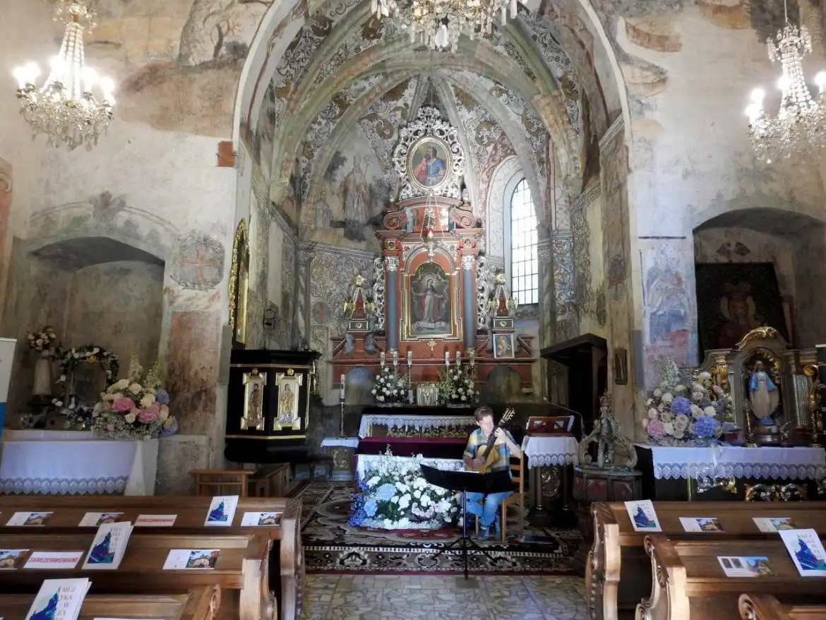 Koncert w zabytkowym kościele w Zbyszycach