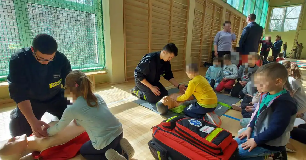 Uczniowie ZS w Marcinkowicach w roli nauczycieli