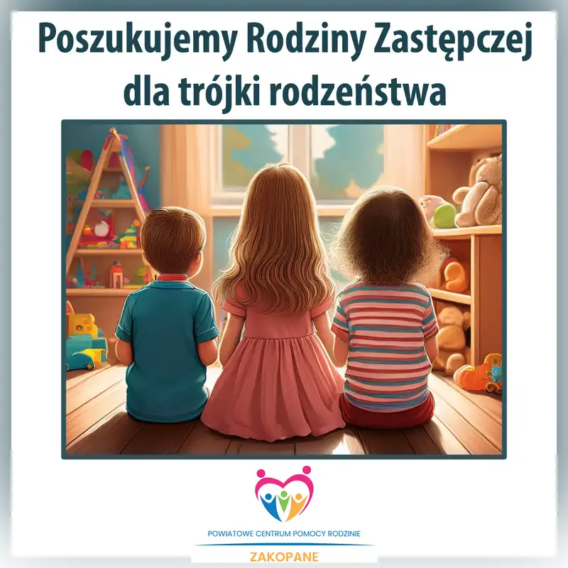 Angelika, Emilia i Kacper. Trójka małych dzieci potrzebuje rodziny