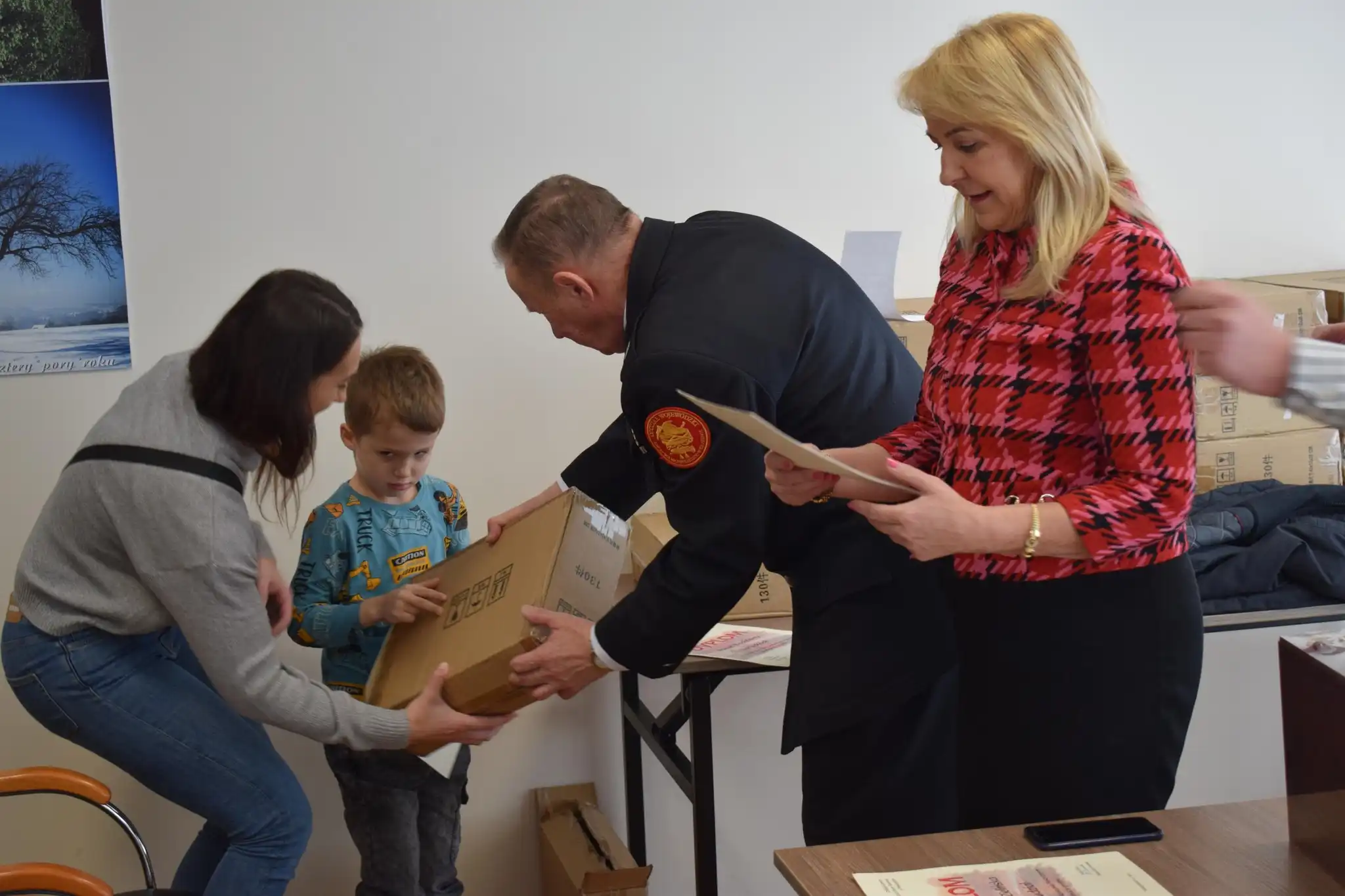 Strażackie Talenty. Wręczenie nagród w konkursie plastycznym w Podegrodziu