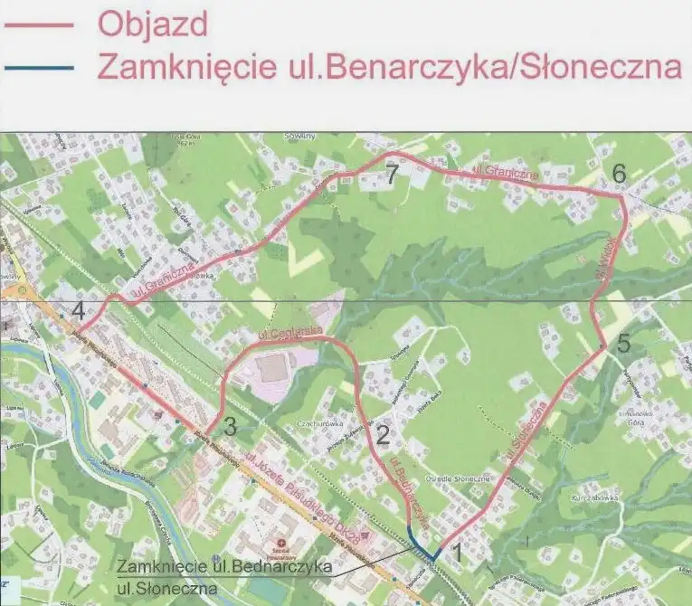 Uwaga kierowcy! Słoneczna bez przejazdu! Od 22 maja objazdy i utrudnienia