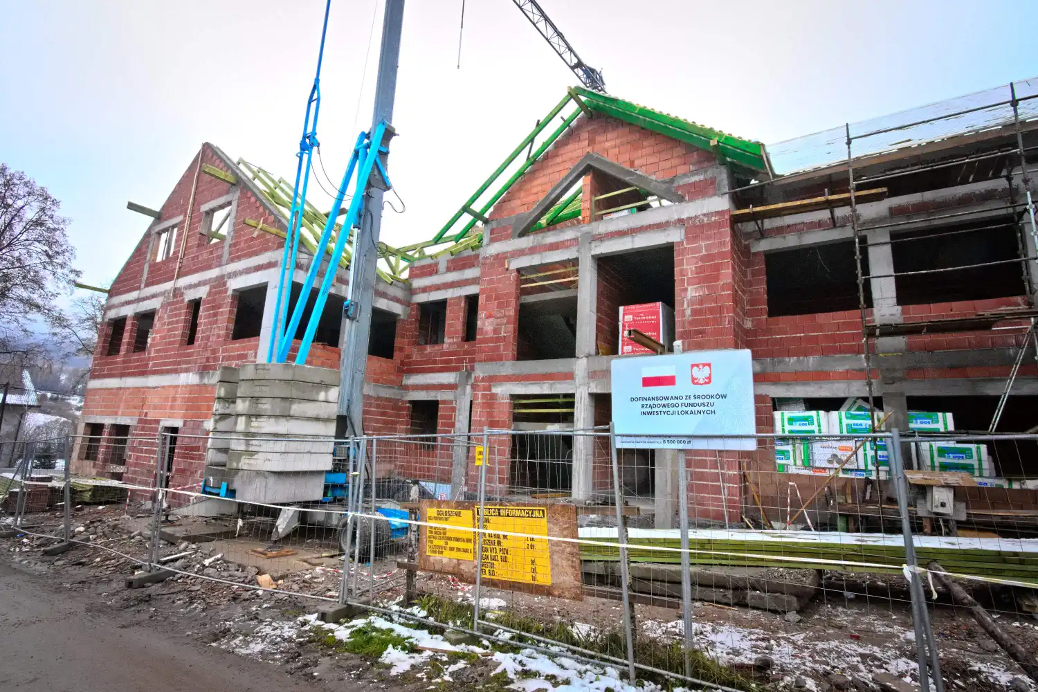 W gminie Kamionka Wielka powstaje oczekiwana przez mieszkańców inwestycja