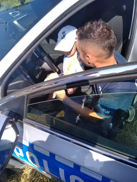 Dzień Dziecka z sądecką Policją. Mundurowi promowali bezpieczne zachowania na drodze