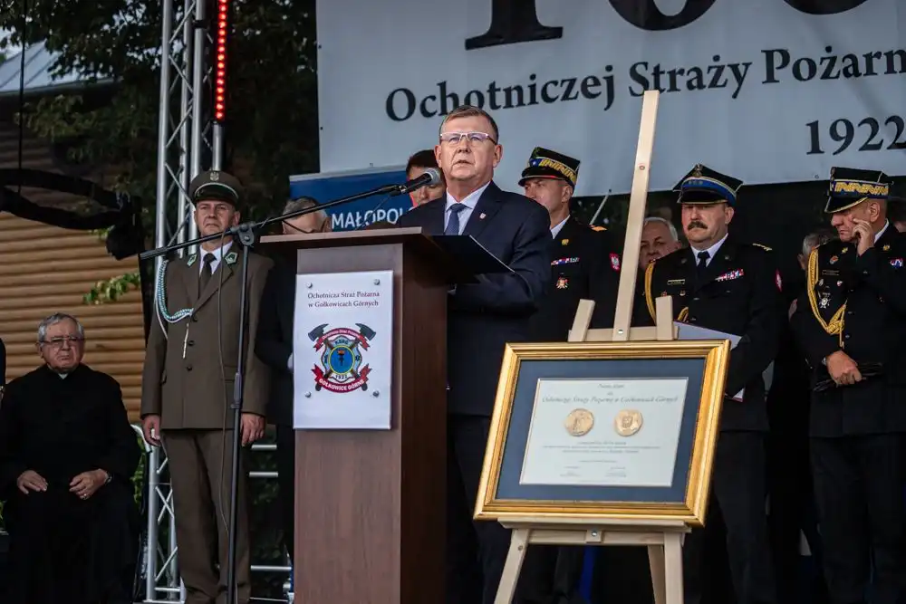 Polonia Minor na 100-lecie Ochotniczej Straży Pożarnej w Gołkowicach Górnych