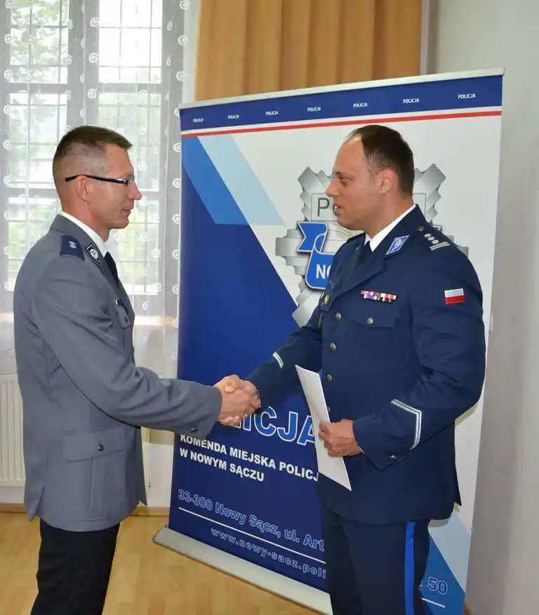 Nowy Komendant Komisariatu Policji w Piwnicznej-Zdroju