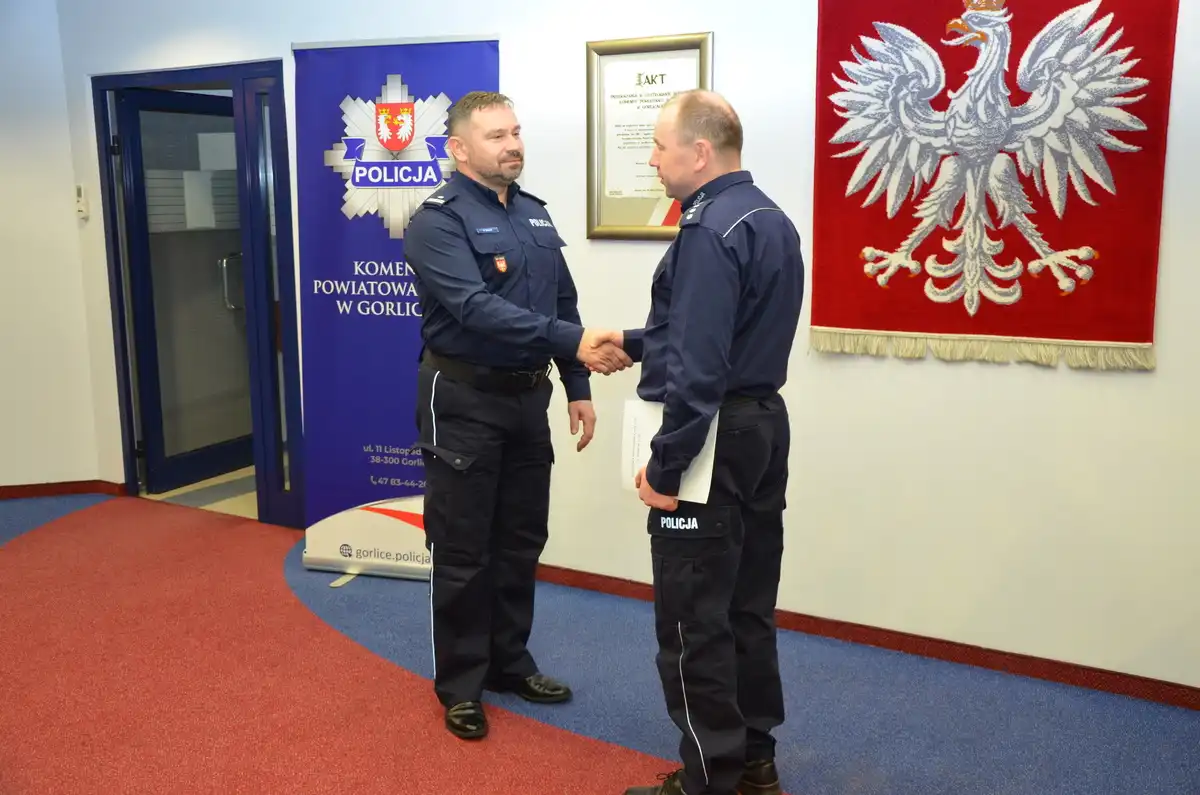 Podinsp. Mirosław Mazur I Zastępcą Komendanta Powiatowego Policji w Gorlicach
