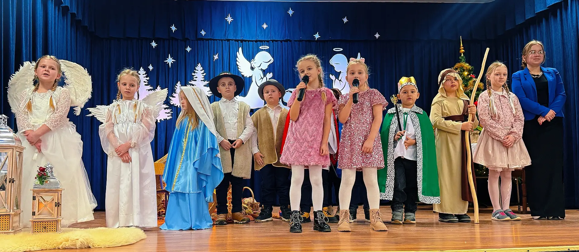 Młodzi artyści i wielka pomoc. Wzruszające jasełka w Woli Łużańskiej