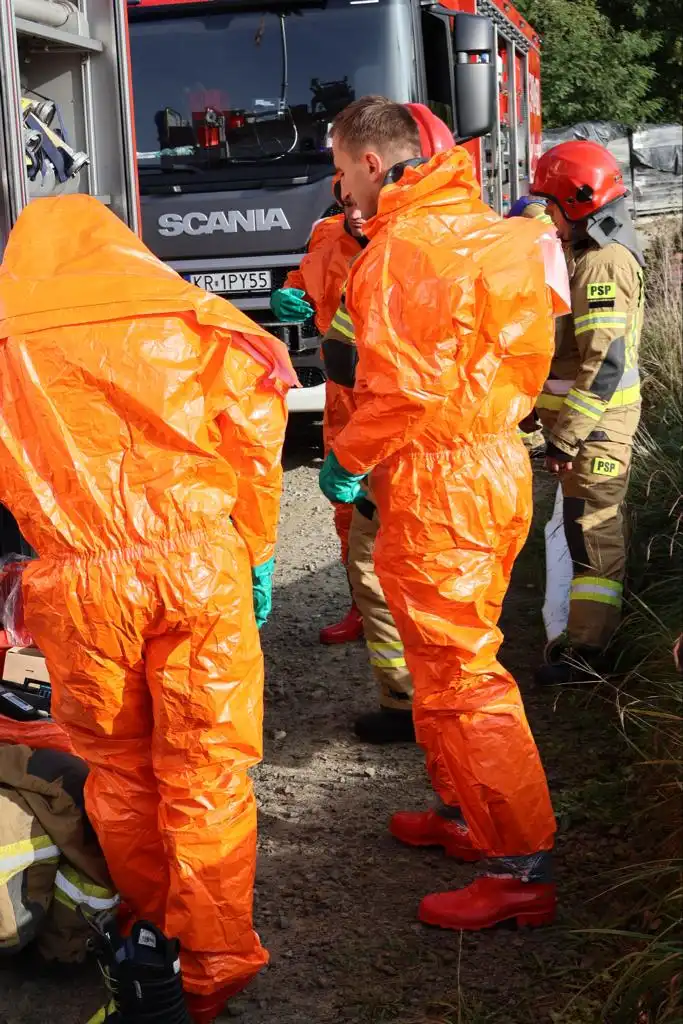 Krasne Potockie: Ćwiczenia powiatowe pod kryptonimem „PROFIL 2023”