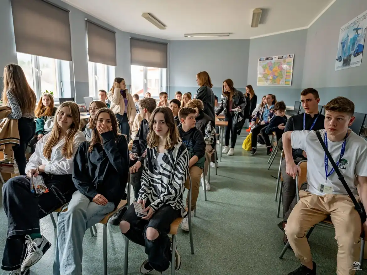 Tłumy ósmoklasistów na Dniach Otwartych w ZSP w Krynicy-Zdroju