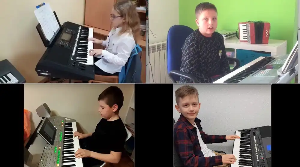 XIX Powiatowy Konkurs Młodych Muzyków Grających na Keyboardzie odbył się zdalnie. Jury przyznało nagrody