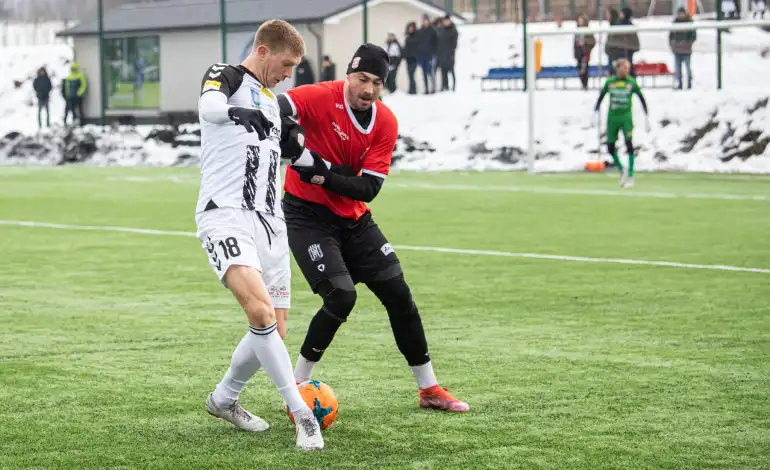 Czwarta gra kontrolna zespołu Sandecji i wygrana ligowego rywala - Resovii Rzeszów