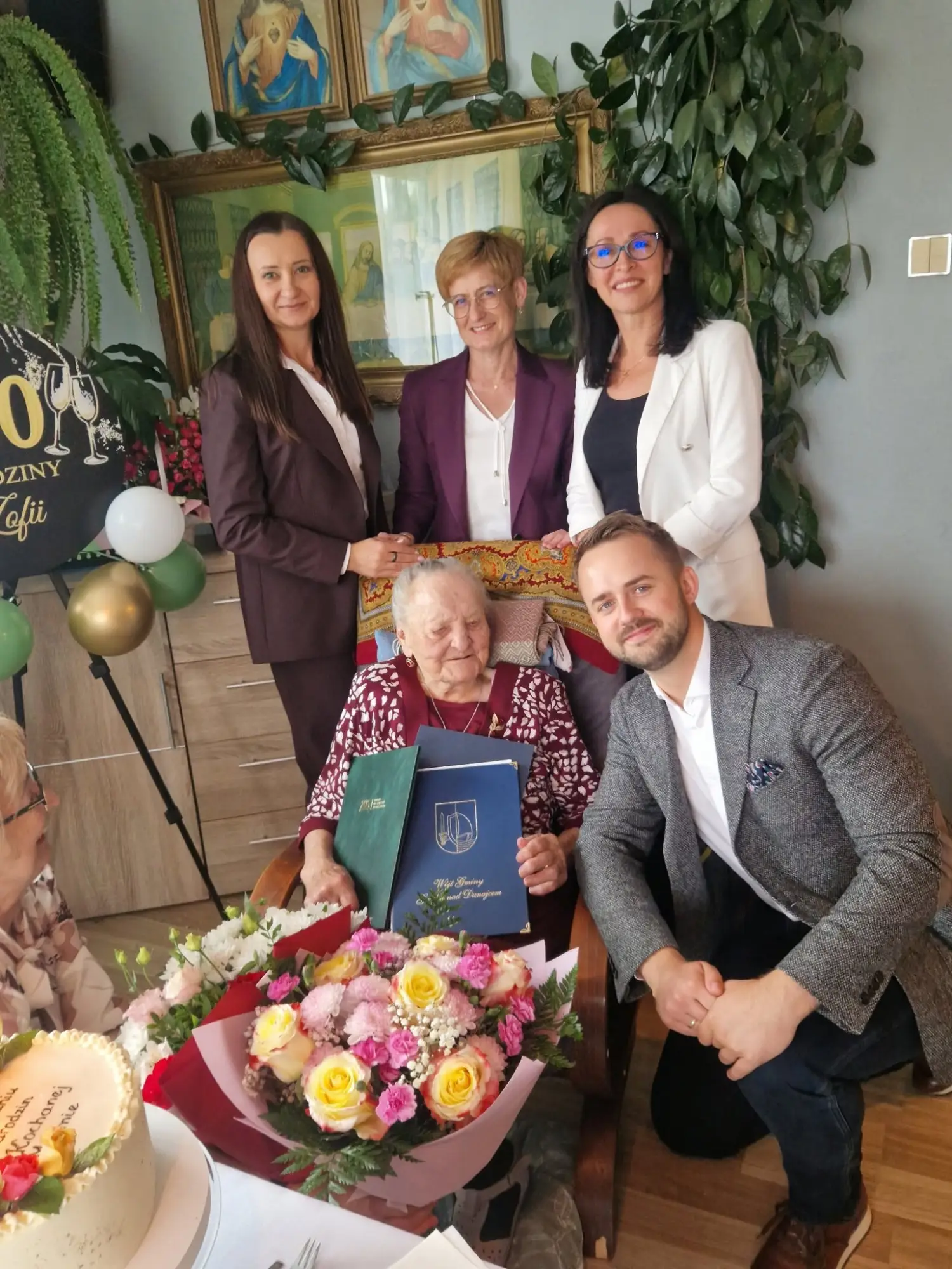 Wyjątkowy jubileusz w Bartkowej-Posadowej. Pani Zofia skończyła 100 lat