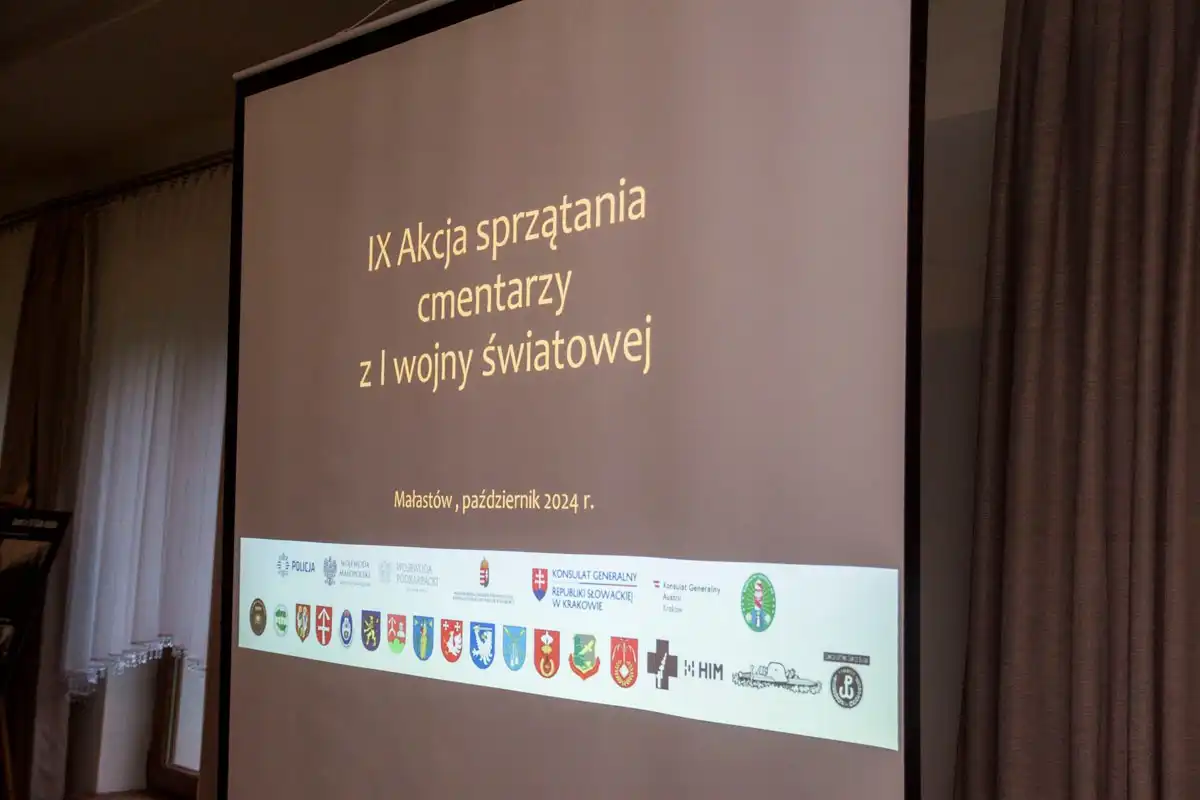 Małastów jednoczy wolontariuszy. Uroczyste zakończenie akcji porządkowania cmentarzy wojennych