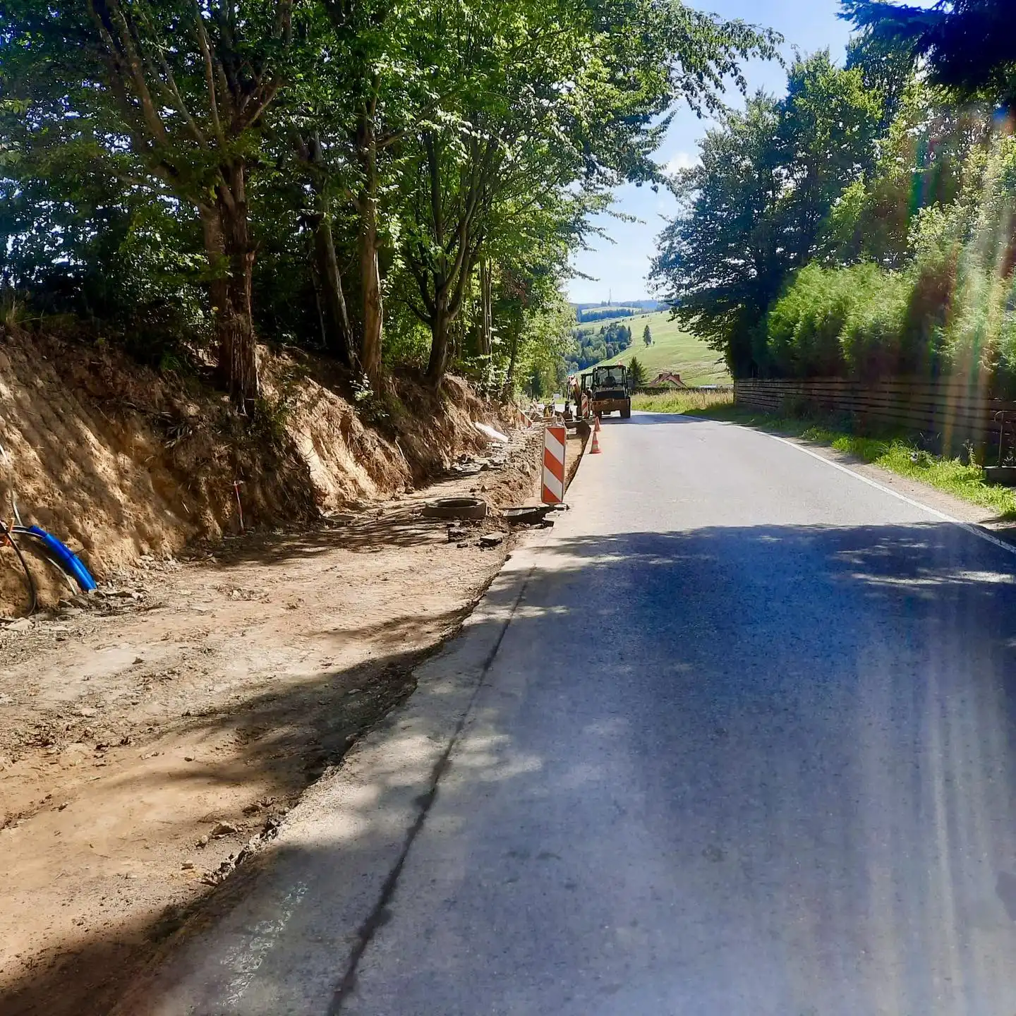 Drogi w Gminie Krynica-Zdrój w remoncie. Inwestycje nabierają tempa