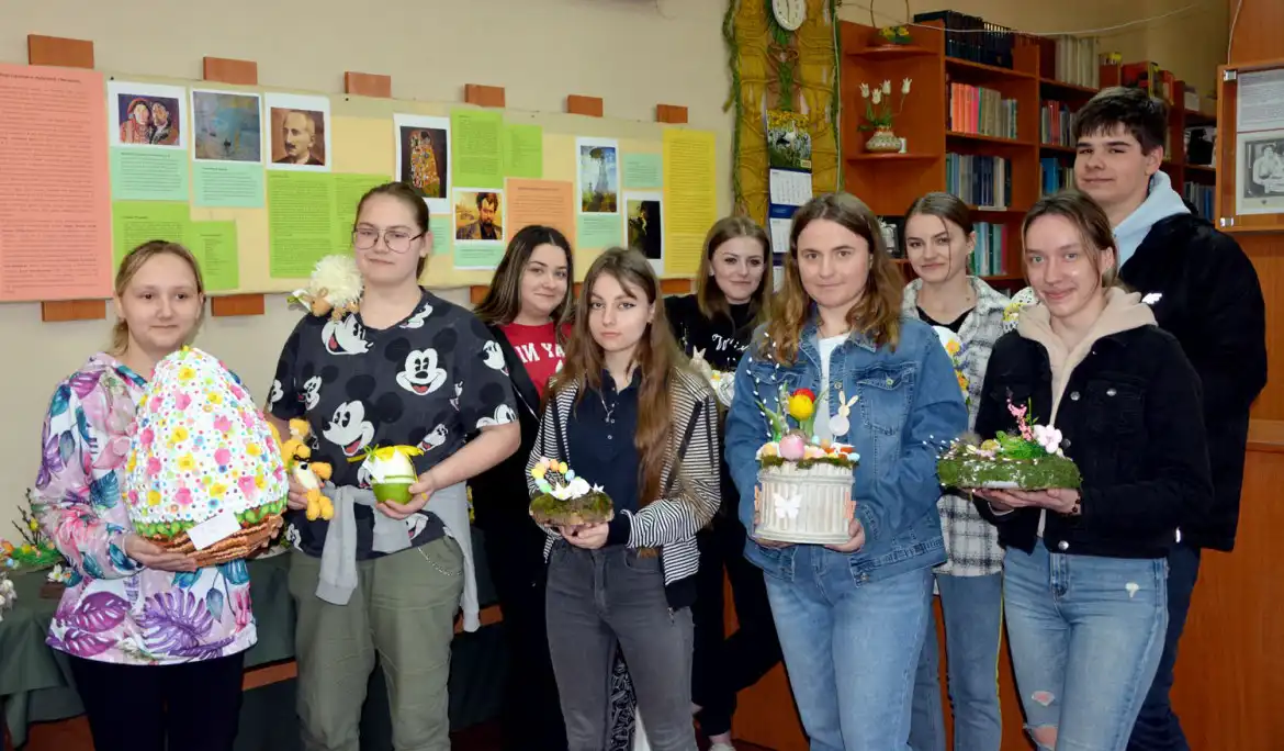 W Zespole Szkół Zawodowych w Grybowie rozstrzygnięto konkurs na najpiękniejszy stroik wielkanocny