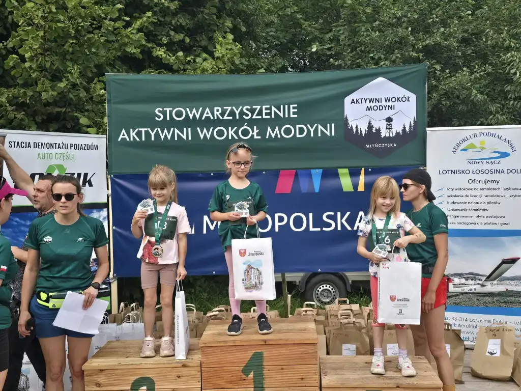 Zdobywcy Modyni pokazali moc! Sport, pasja i integracja w Młyńczyskach