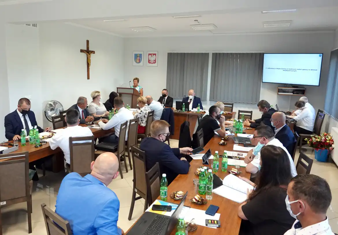 O inwestycjach powiatu nowosądeckiego na sesji gminy Grybów