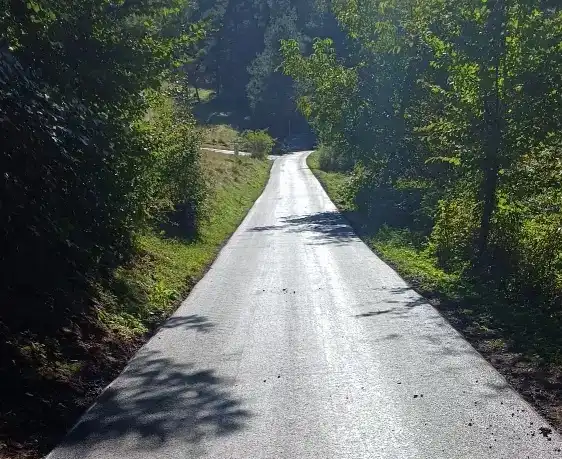 Gmina Rytro z nowym fragmentem drogi na Makowicę