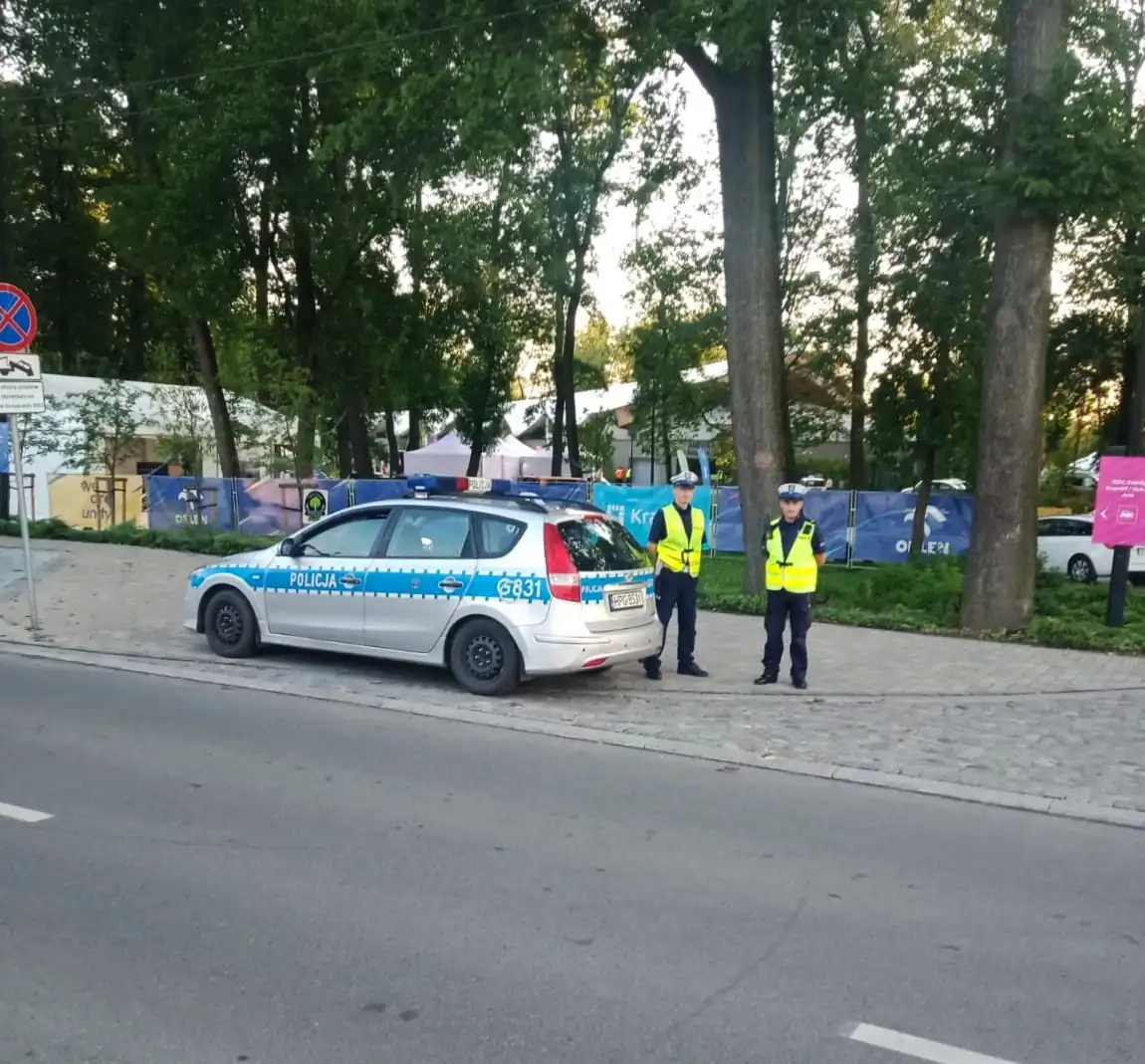 Sądecczyzna: Policjanci zabezpieczali zawody w ramach Igrzysk Europejskich