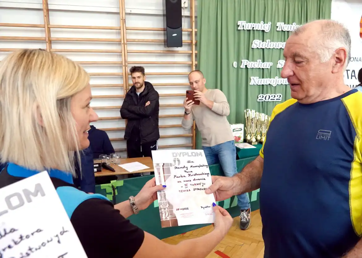 W ZSP w Nawojowej rozegrano turniej tenisa stołowego