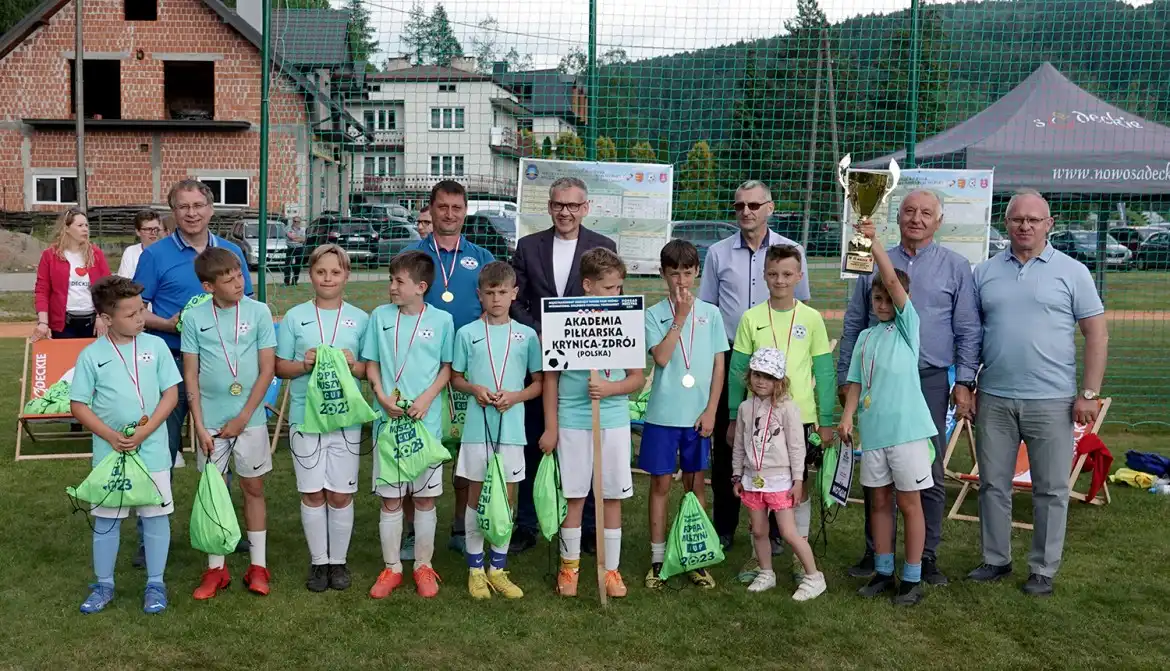 Międzynarodowy Dziecięcy Turniej Piłki Nożnej w Muszynie. Wygrała drużyna z Wejherowa