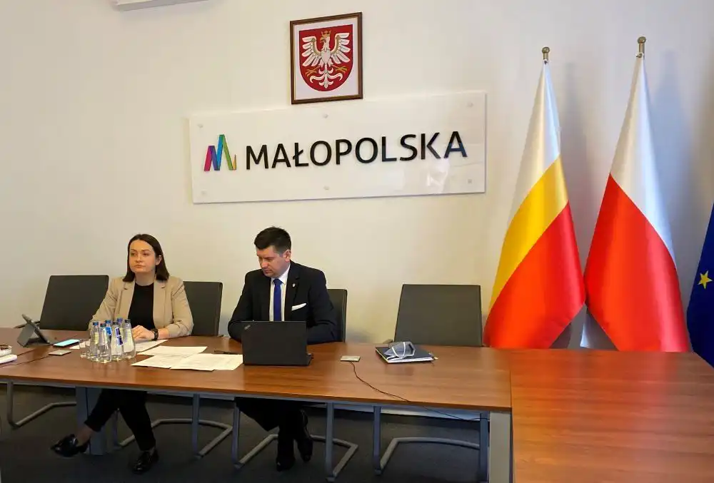 Spotkanie przedstawicieli Grup Poszukiwawczo-Ratowniczych OSP z Wicemarszałkiem Łukaszem Smółką