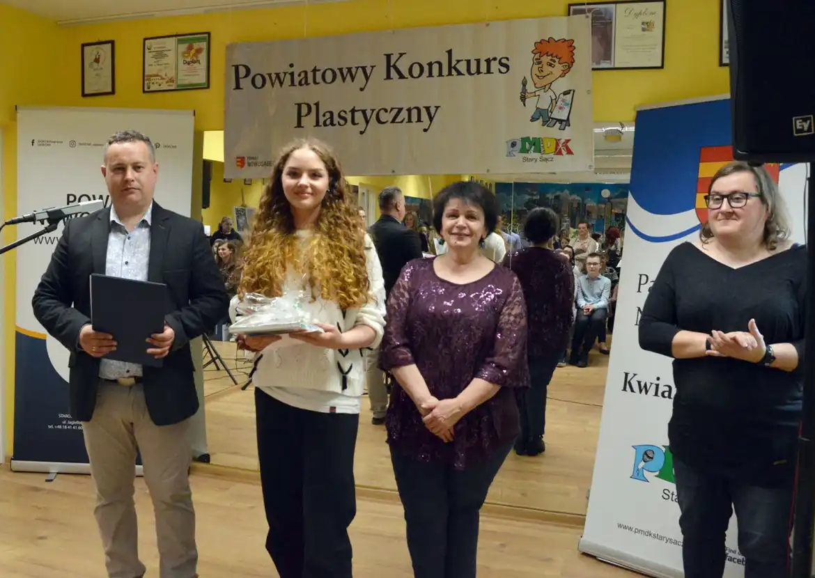 Jury nagrodziło zwycięzców XVI Powiatowego Konkursu Plastycznego