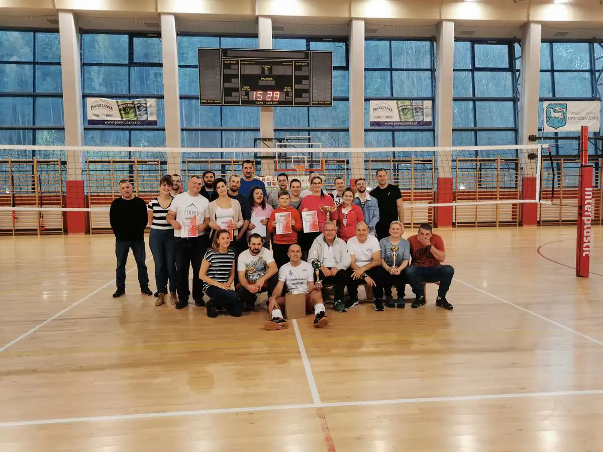 Siatkarze walczyli o Puchar Burmistrza Piwnicznej-Zdroju