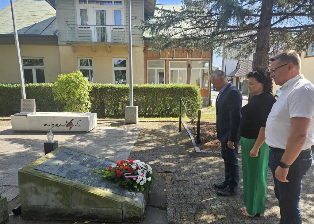 Łącko pamięta o bohaterach Powstania Warszawskiego