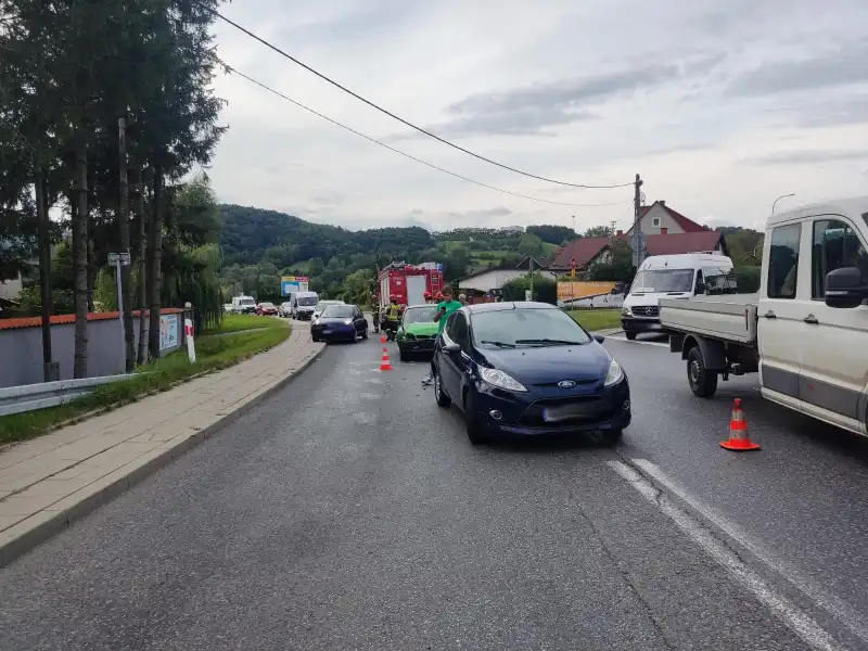 Wielogłowy, Tęgoborze - dwie kolizje na DK75